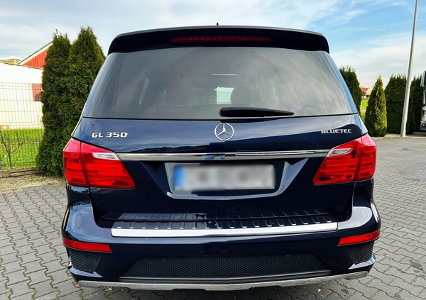 Mercedes-Benz GL cena 168999 przebieg: 124359, rok produkcji 2013 z Tomaszów Lubelski małe 781